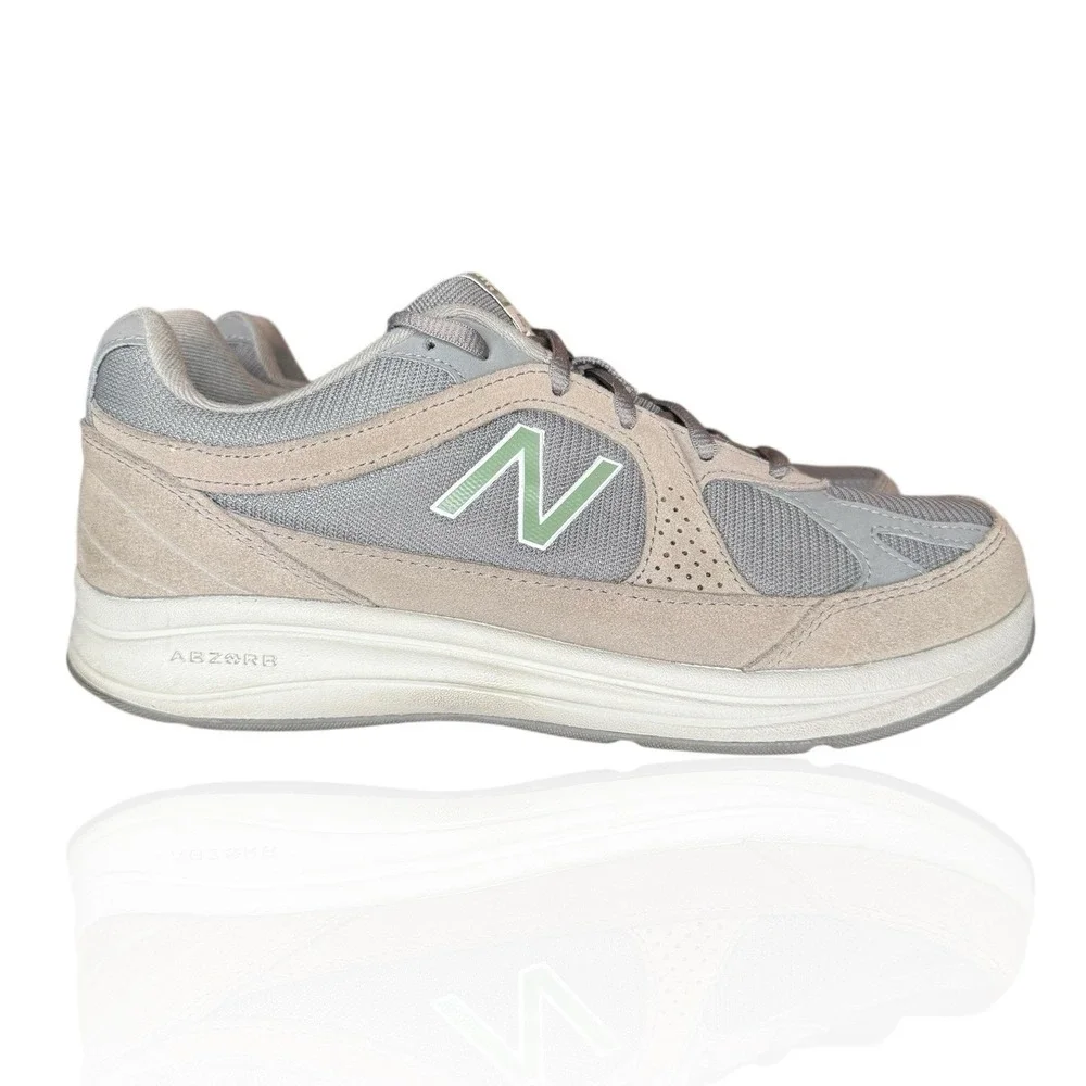 New Balance 877 Walking Shoes Mens 8 2E Extra Wide Cushioning Comfort Lace Up‎